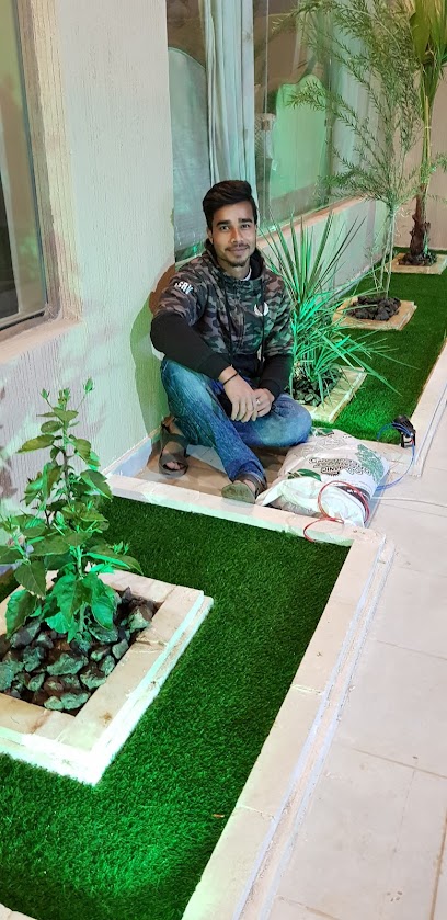 عشب صناعي رموز الابداع - Saudi Arabia|Arar 73315|Al Rabwa|King Abdullah Road